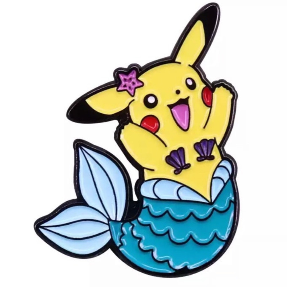 Pikachu Mermaid Pin